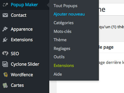 tutoriel popup maker wordpress