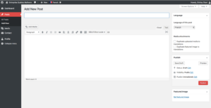 Add new post SM
