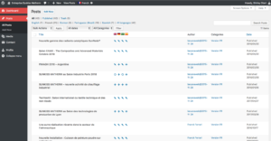 Post listing