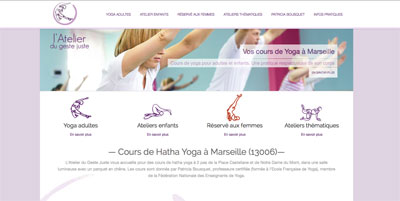 site web atelier yoga Hyères