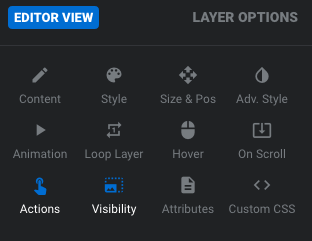 Changer lien boutons SLider revolution Diaporama